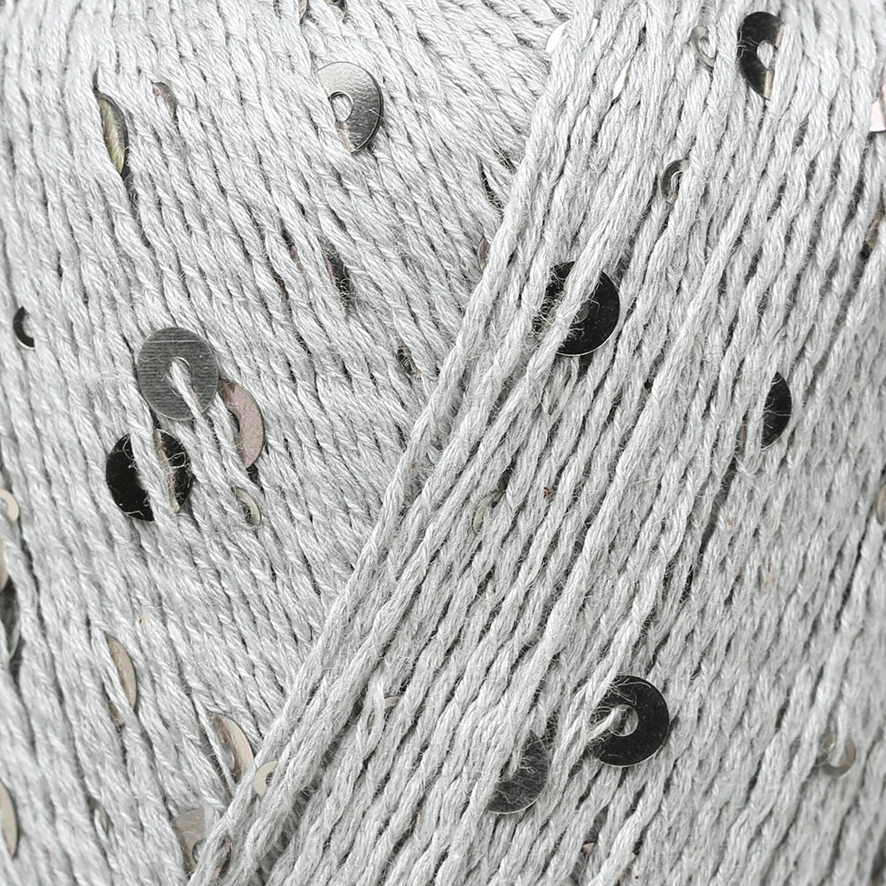 Knitme UNIQUE Hand Knitting Yarn, Gray- 20