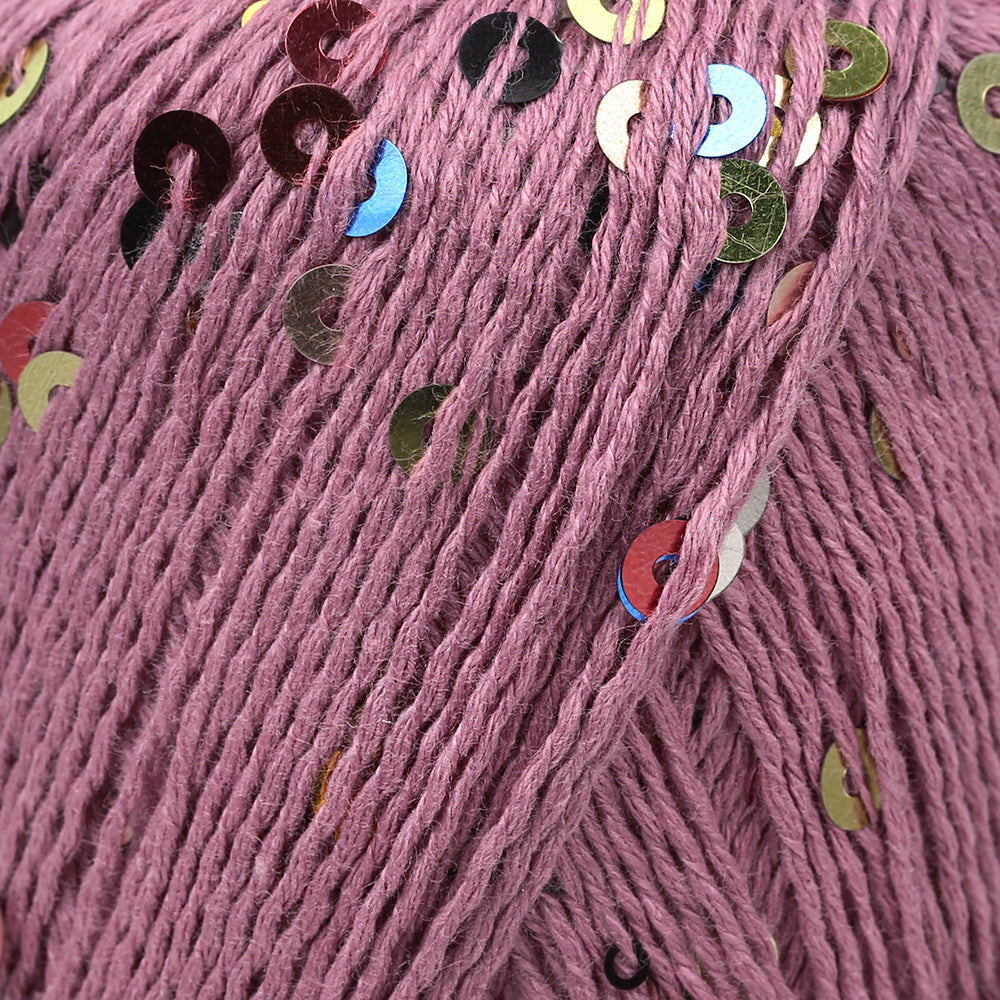 Knitme UNIQUE Hand Knitting Yarn, Dusty Rose - 23