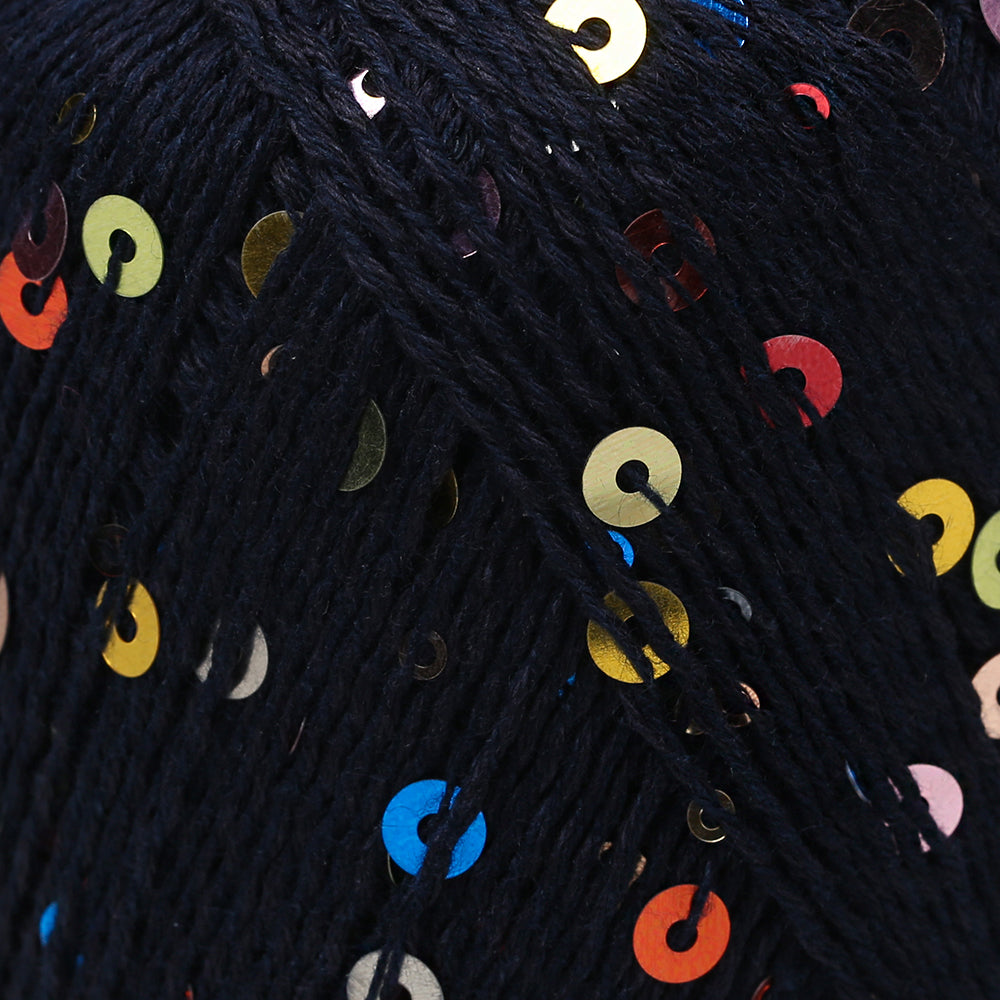 Knitme UNIQUE Hand Knitting Yarn, Navy Blue - 24