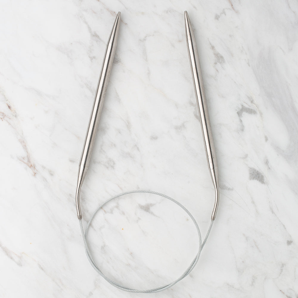 Kartopu 7mm 60 cm Steel Circular Knitting Needles
