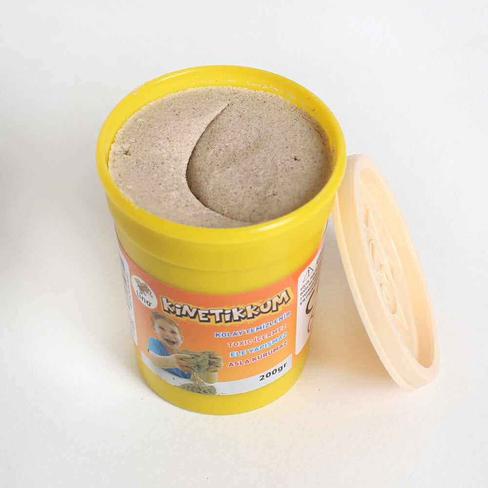 Lino 200 Gr Kinetic Sand, Cream - LN-200MIX