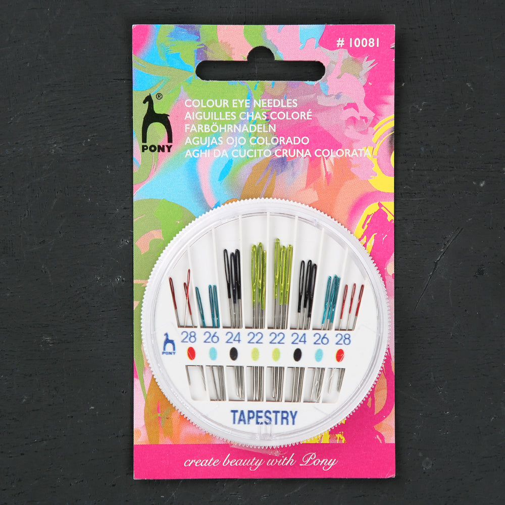 Pony Color Tapestry Needle Set - 10081