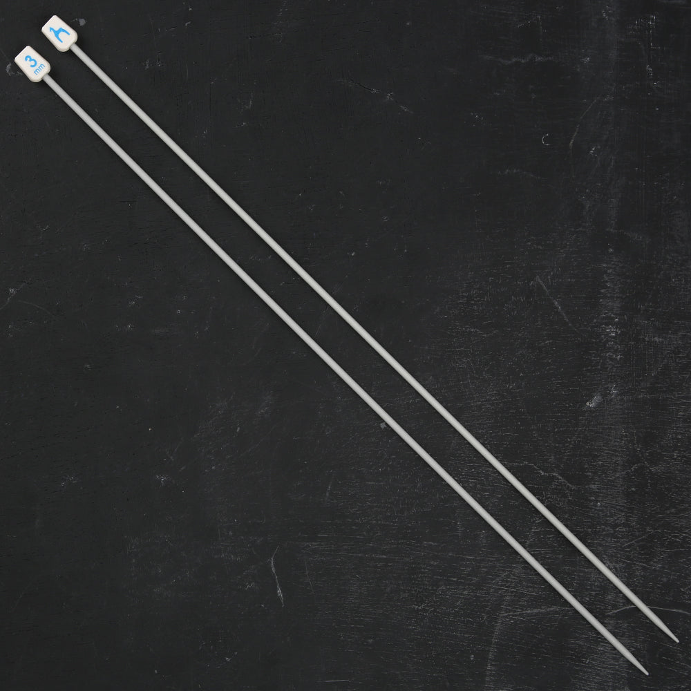 Pony 3 mm 35 cm Aluminium Knitting Needles - 33605