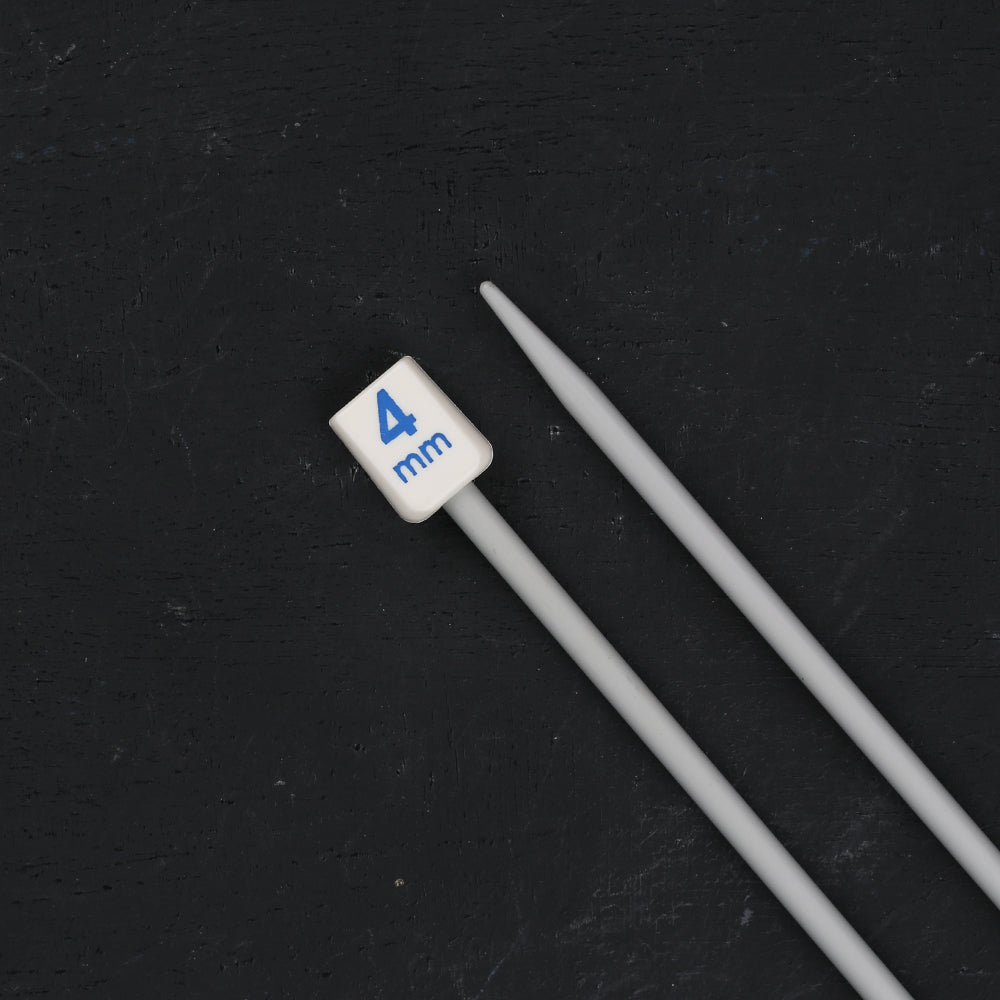 Pony 4 mm 35 cm Aluminium Knitting Needles - 33609