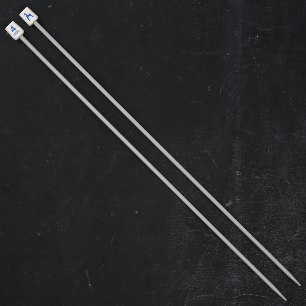 Pony 4 mm 35 cm Aluminium Knitting Needles - 33609