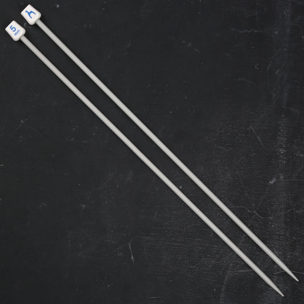 Pony 5 mm 35 cm Aluminium Knitting Needles - 33611