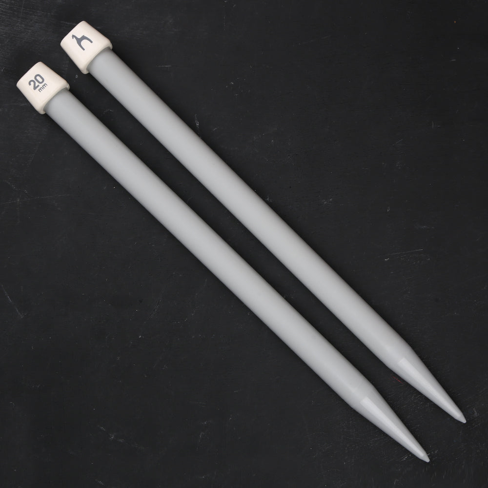 Pony 20 mm 35 cm Aluminum Knitting Needle - 33672