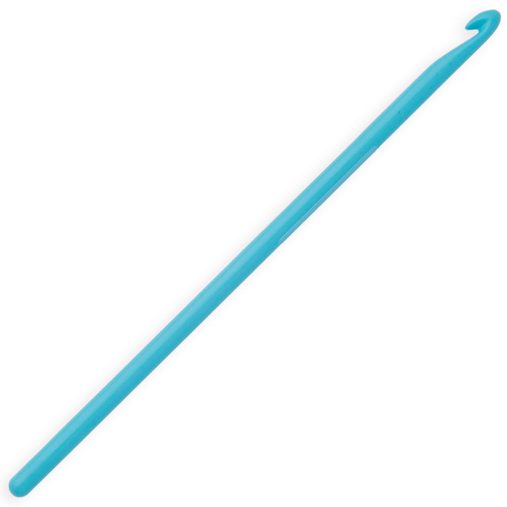 Pony Colour 5 mm 15 cm Plastic Crochet Hook, Blue - 44361
