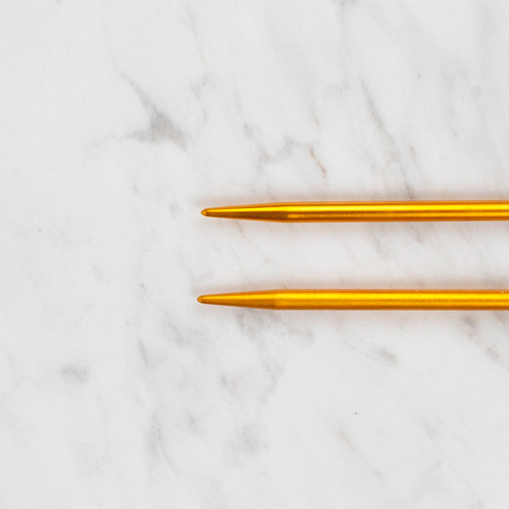 PONY COLOUR 4 MM 80 CM CIRCULAR NEEDLE, YELLOW - 50809