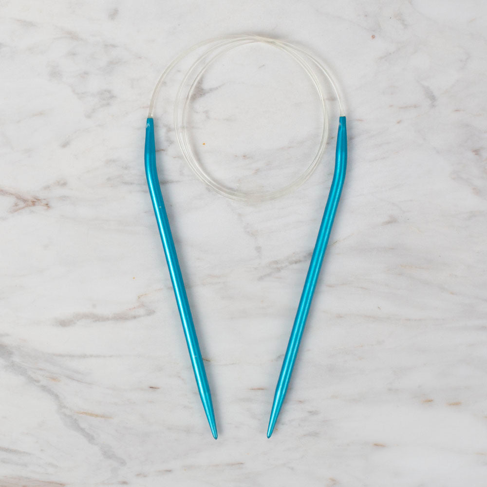 PONY COLOUR 5 MM 80 CM CIRCULAR NEEDLE, BLUE - 50811