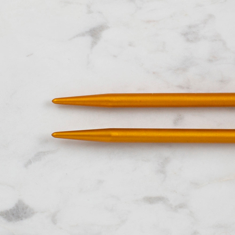 PONY COLOUR 6 MM 80 CM CIRCULAR NEEDLE, YELLOW - 50813