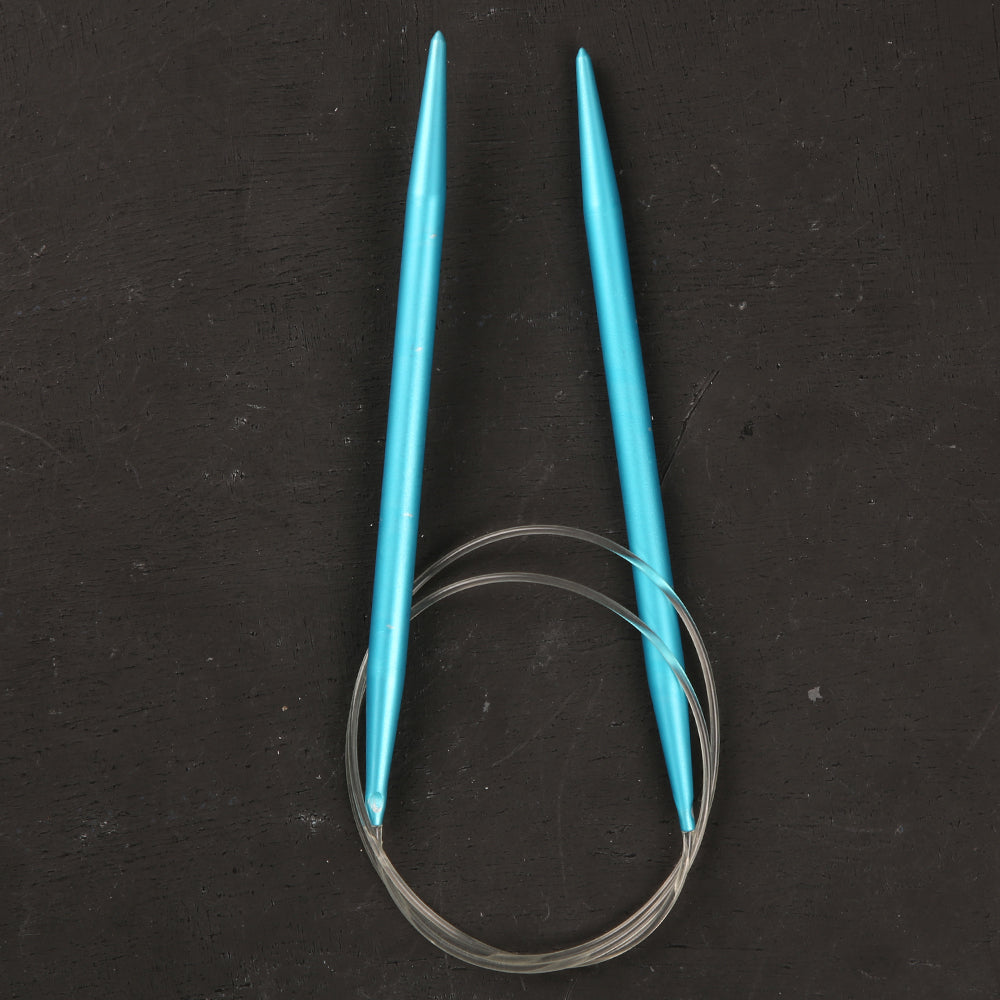 PONY COLOUR 7 MM 80 CM CIRCULAR NEEDLE, BLUE - 50815