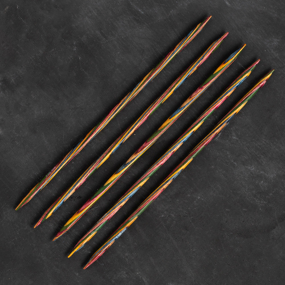 KnitPro Symfonie 5mm 20cm Double Pointed Needle Set of 5 - 20111