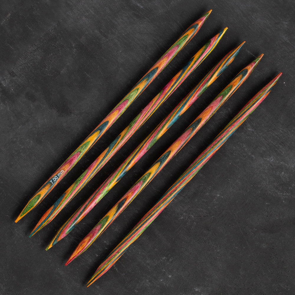 KnitPro Symfonie 7mm 20cm Double Pointed Needle Set of 5 - 20116