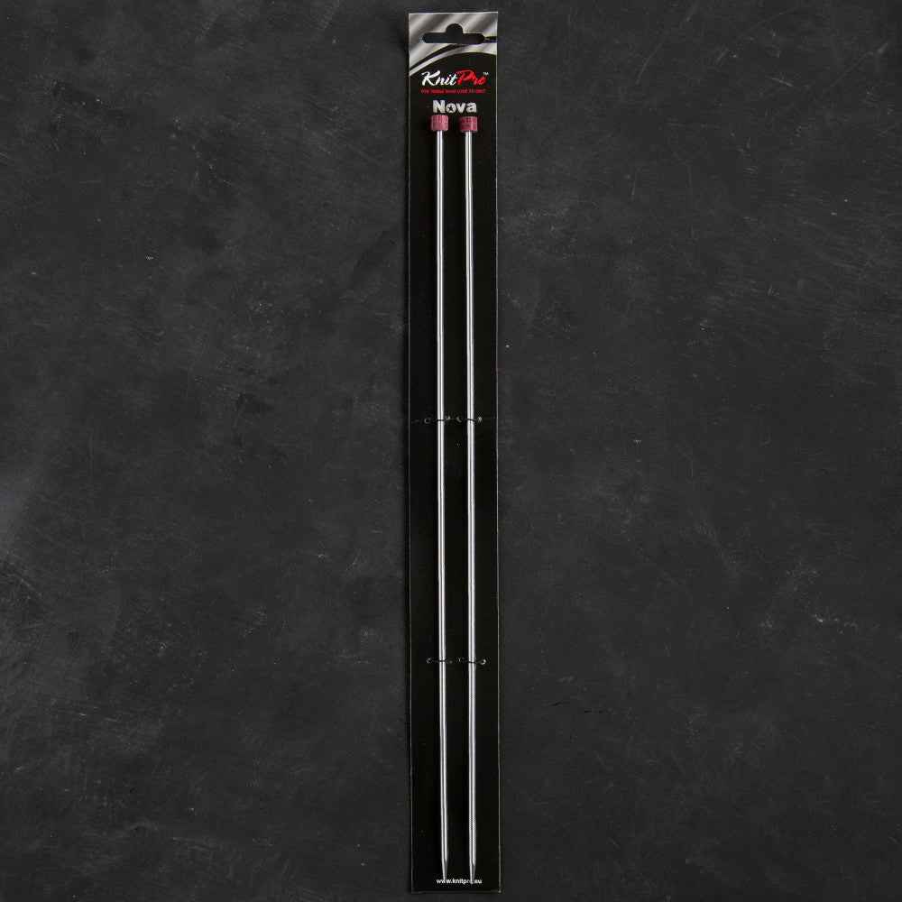 KnitPro Nova Metal 3 mm 35 cm Single Pointed Needles - 10229