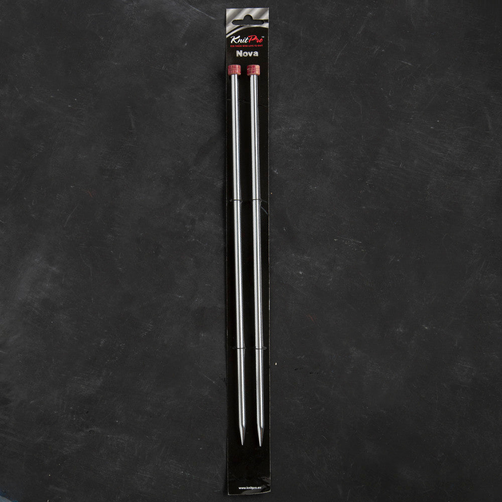 KnitPro Nova Metal 7 mm 35 cm Single Pointed Needles - 10223