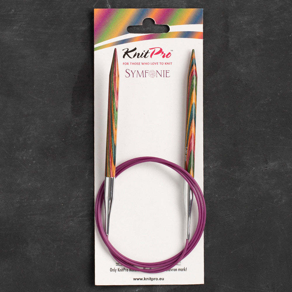 KnitPro Symfonie 7mm 100cm Fixed Circular Needle - 21358