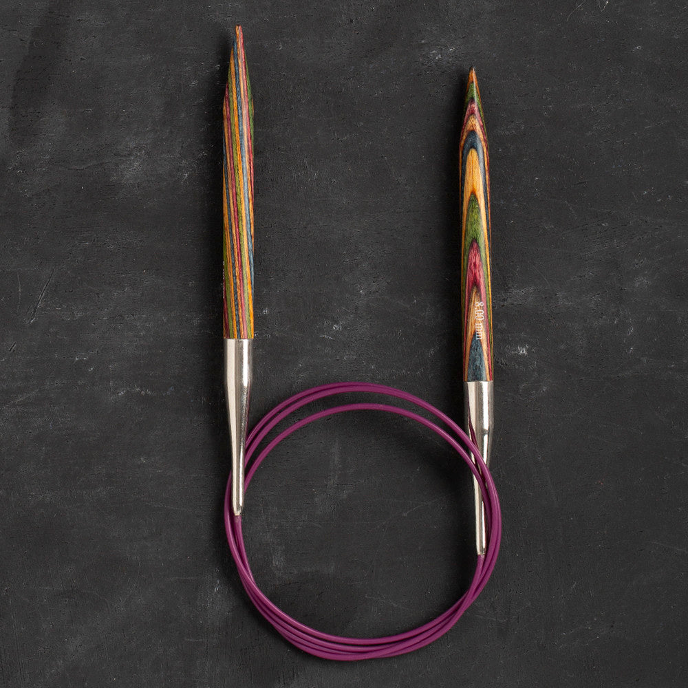 KnitPro Symfonie 8mm 100cm Fixed Circular Needle - 21359