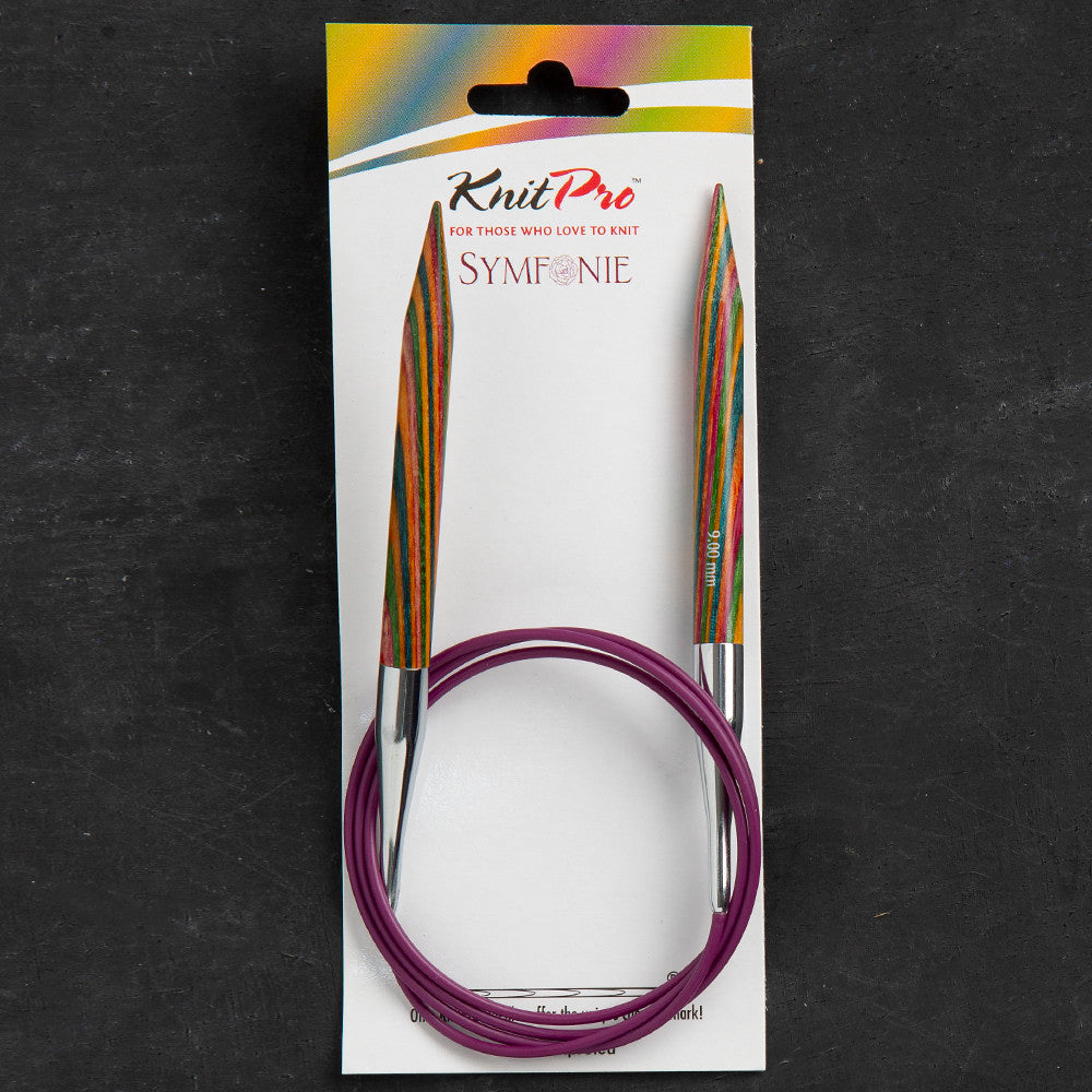KnitPro Symfonie 9mm 100cm Fixed Circular Needle - 21360