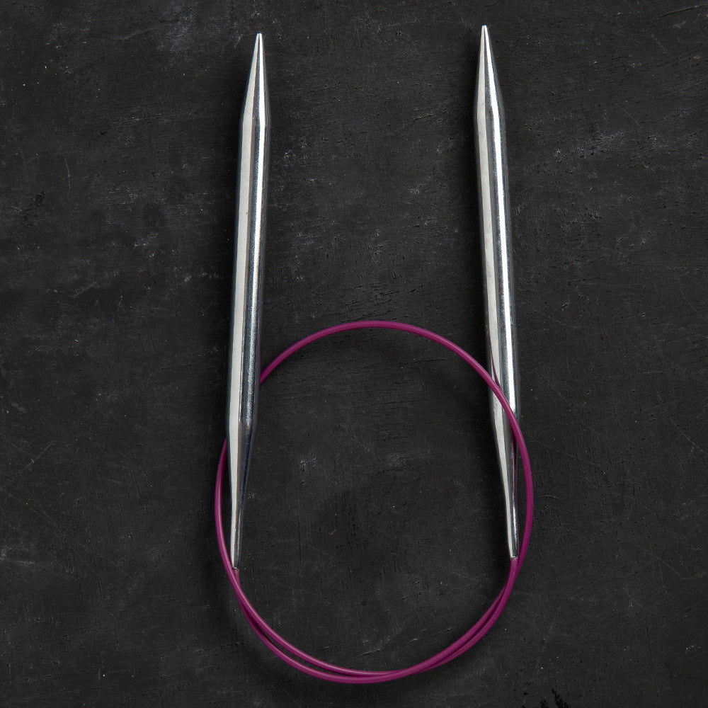 KnitPro Nova Metal 8 Mm 60 Cm Fixed Circular Needle - 11329