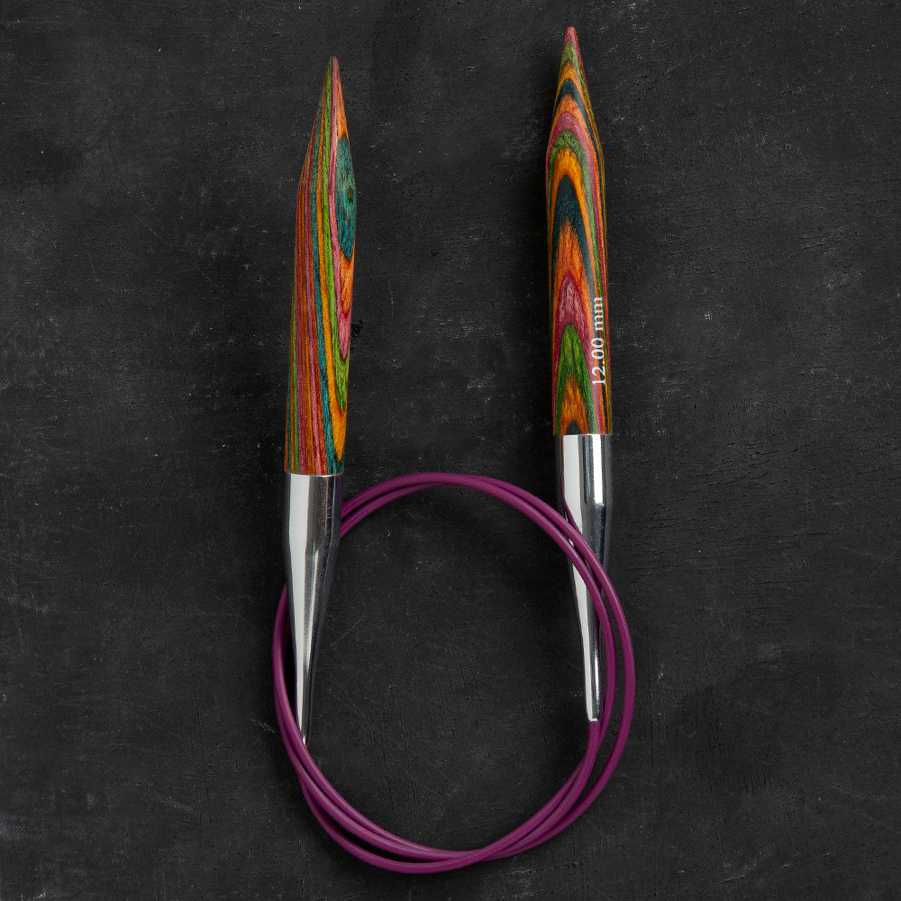 KnitPro Symfonie 12 mm 80 cm Wooden Circular Needles - 21347