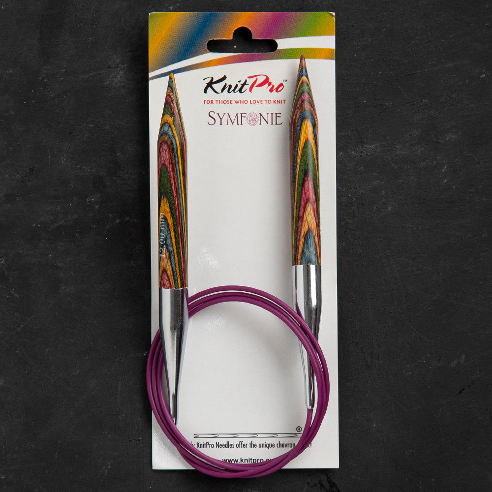 KnitPro Symfonie 12mm 100cm Fixed Circular Needle - 21362