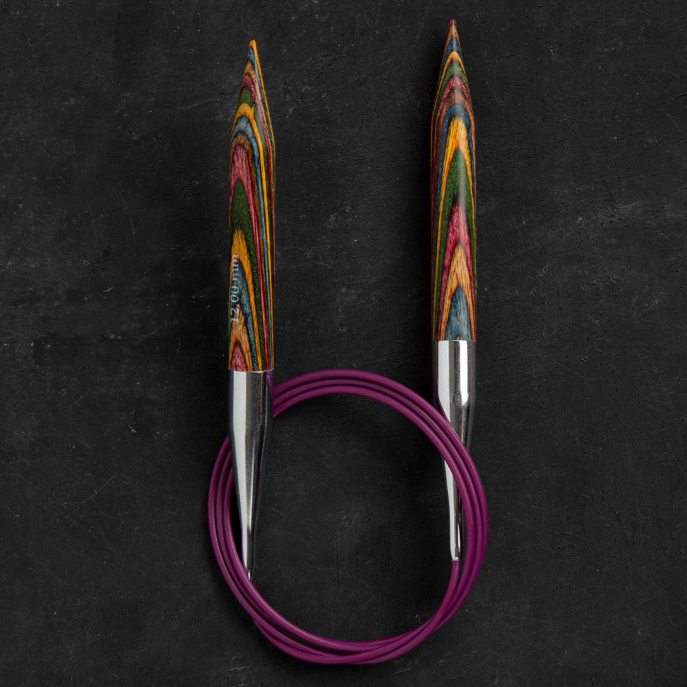 KnitPro Symfonie 12mm 100cm Fixed Circular Needle - 21362