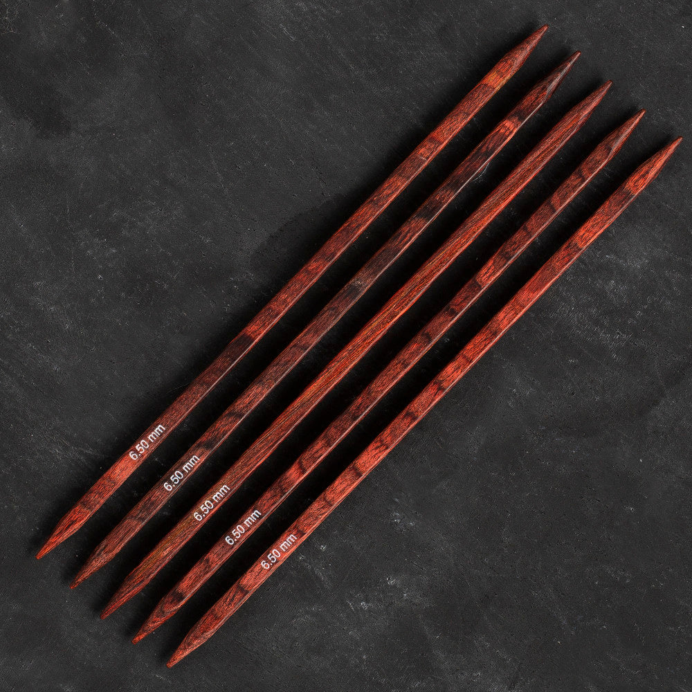 KnitPro Symfonie Cubics 6.5mm 20cm Cubic Double Pointed Needle - 25118