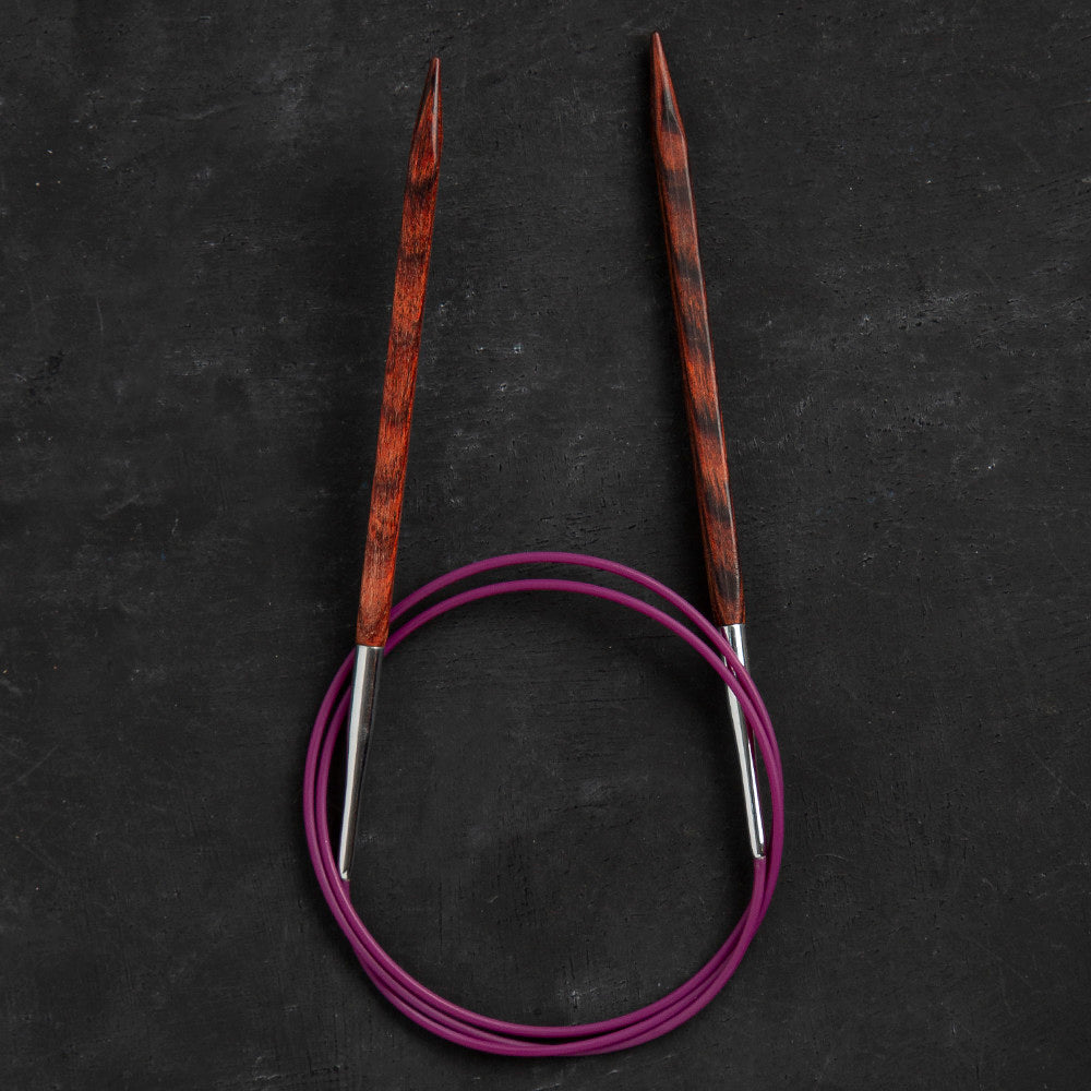 KnitPro Symfonie Cubics 6mm 80cm Cubic Circular Needle - 25337