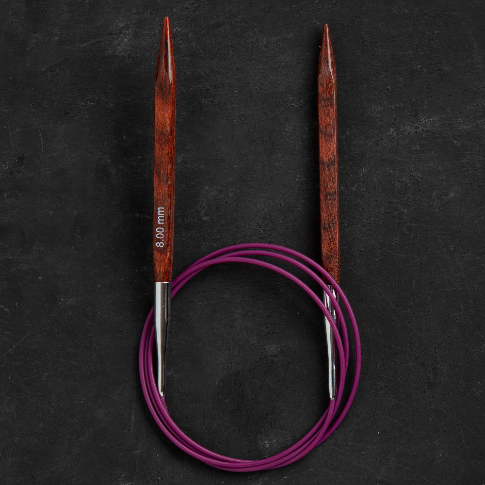 KnitPro Symfonie Cubics 8mm 100cm Cubic Circular Needle - 25350