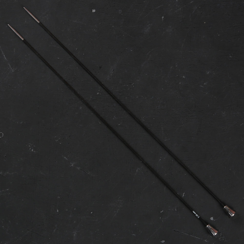 KnitPro Karbonz 2mm 25cm Knitting Needle - 41250