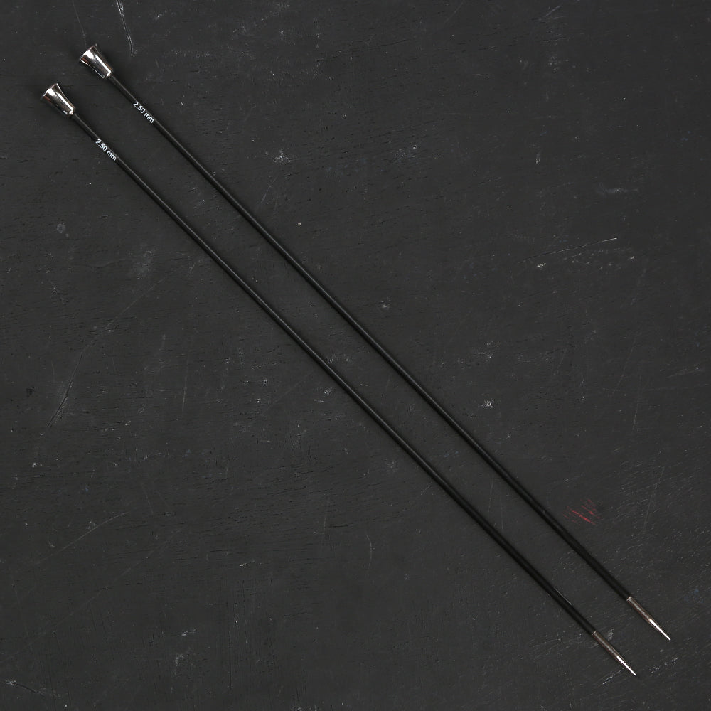 KnitPro Karbonz 2.5mm 25cm Knitting Needle - 41252