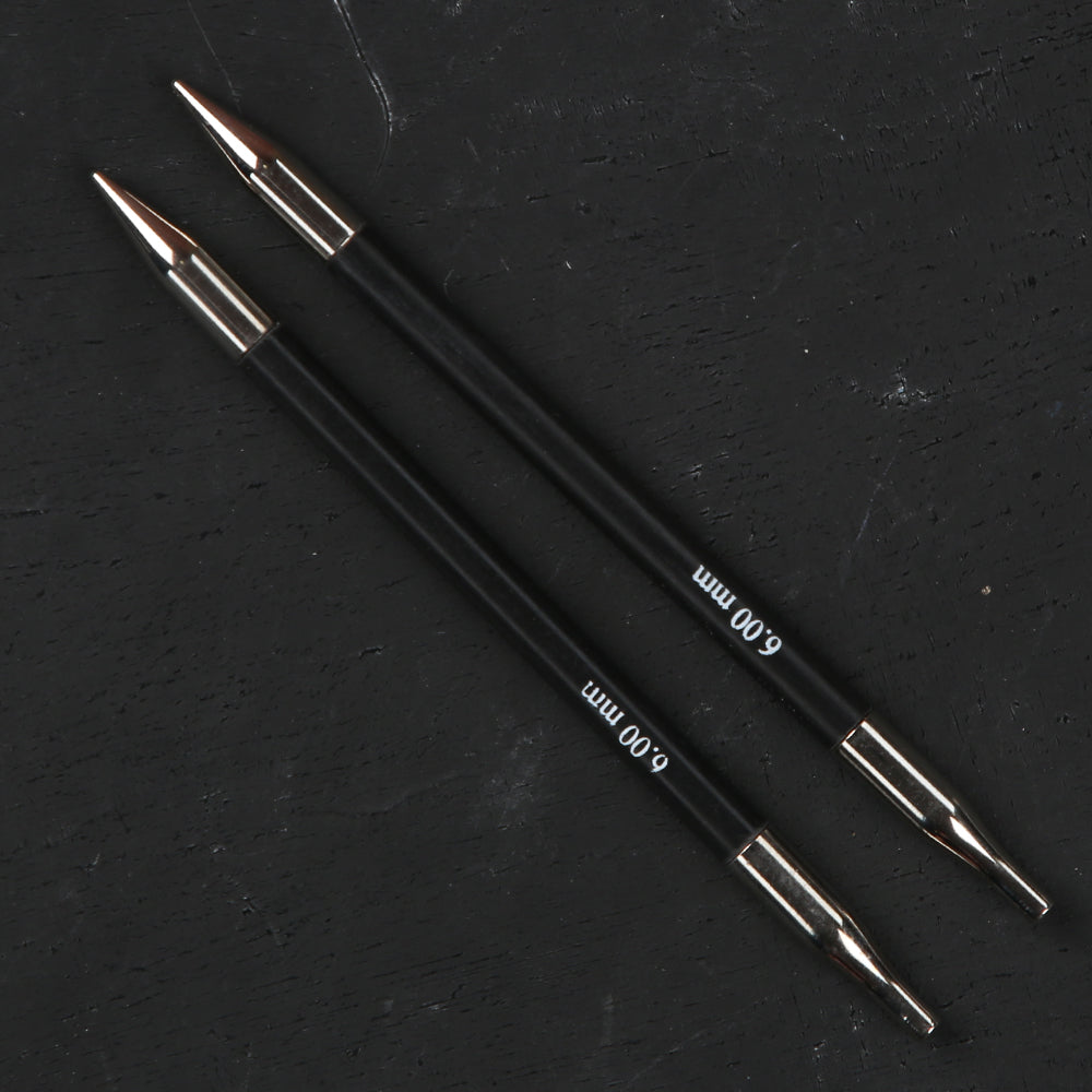 KnitPro Karbonz 6mm Interchangable Circular Needle - 41309