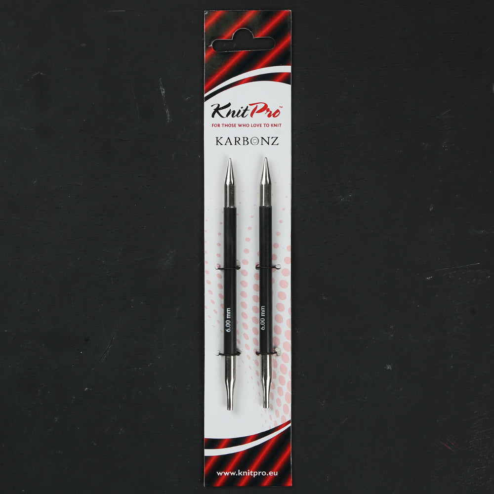 KnitPro Karbonz 6mm Interchangable Circular Needle - 41309