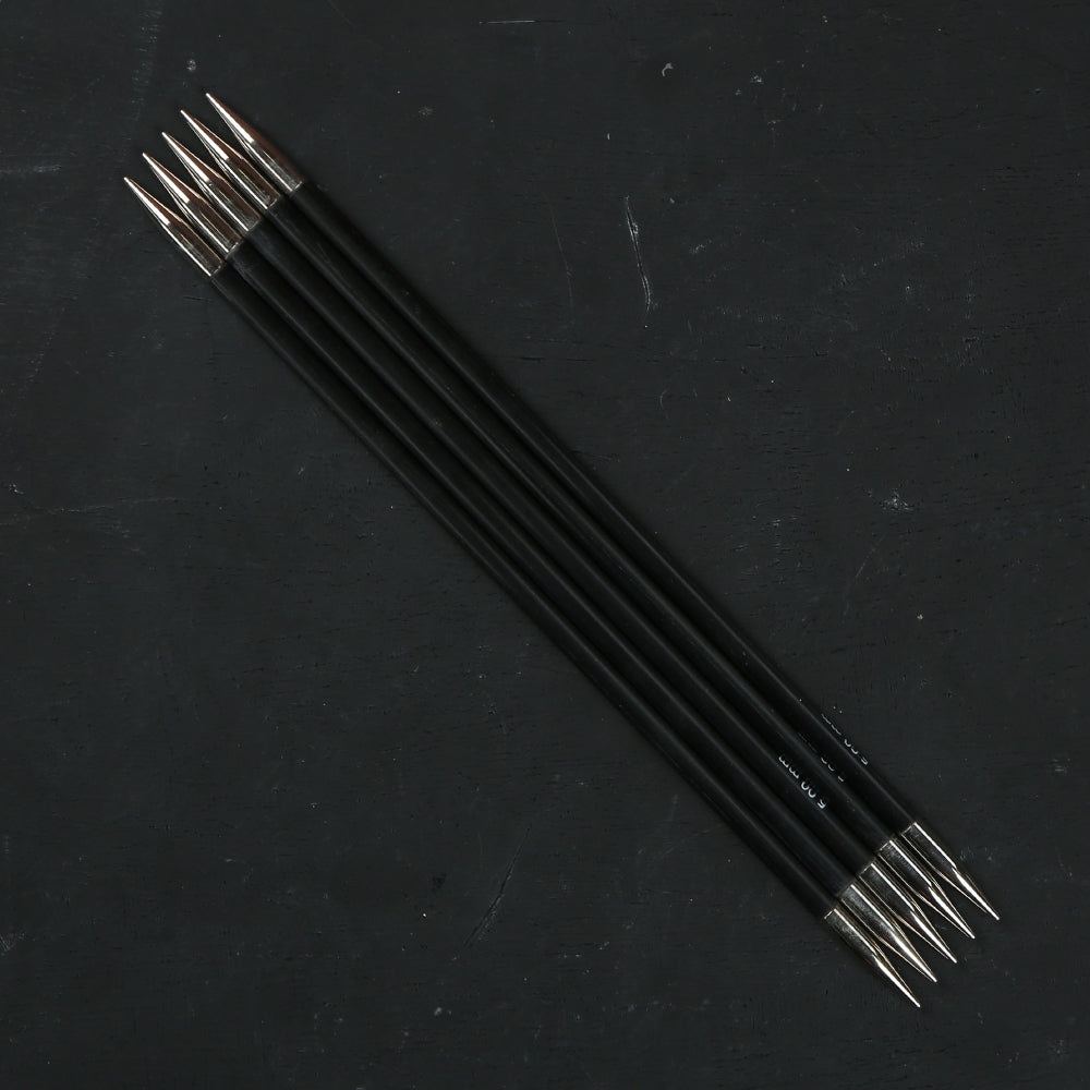 KnitPro Karbonz 5mm 20cm Double Pointed Needle - 41134