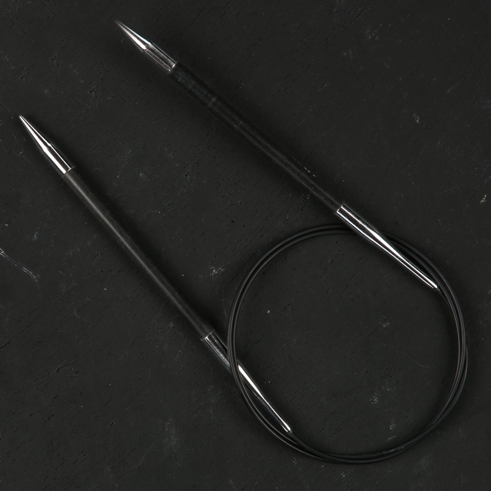 KnitPro Karbonz 5.5mm 80cm Circular Knitting Needles - 41191