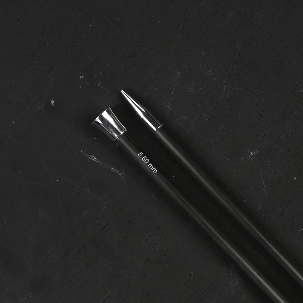 KnitPro Karbonz 5.5mm 25cm Knitting Needle - 41261