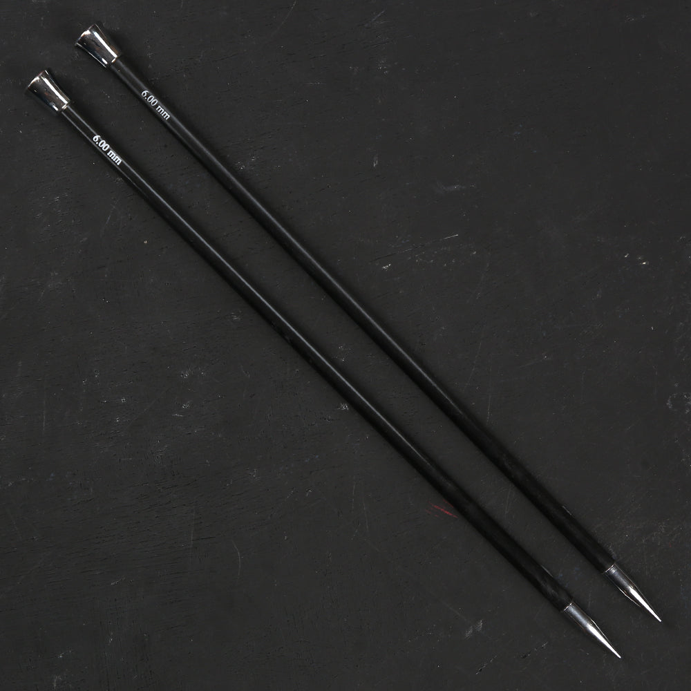 KnitPro Karbonz 6mm 25cm Knitting Needle - 41262
