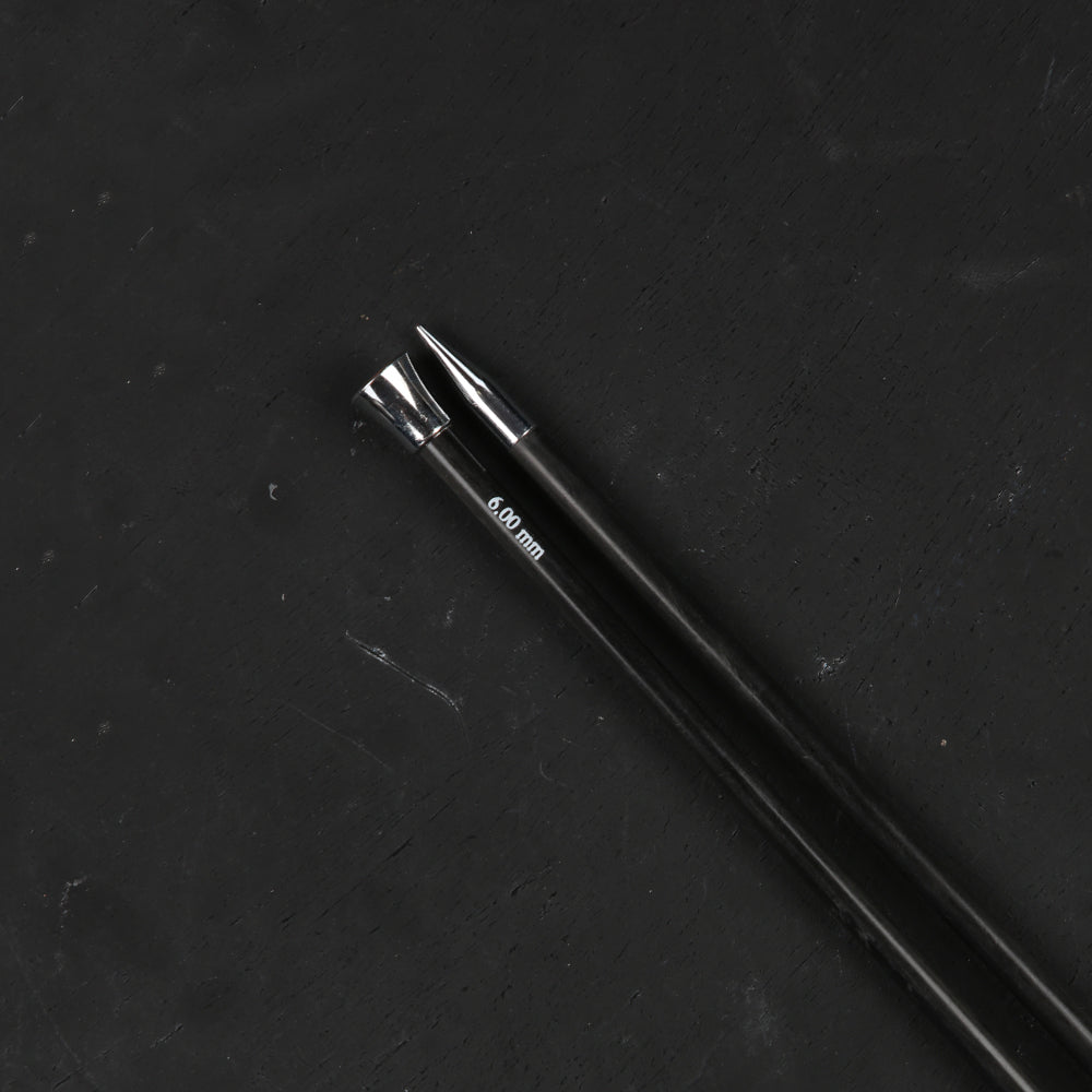 KnitPro Karbonz 6mm 25cm Knitting Needle - 41262