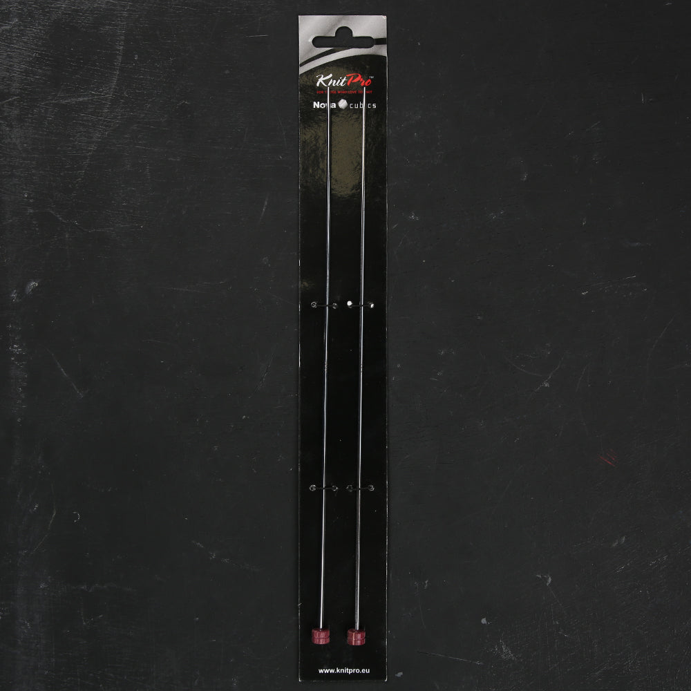 KnitPro Nova Cubics 2mm 25mm Single Pointed Needles - 12251