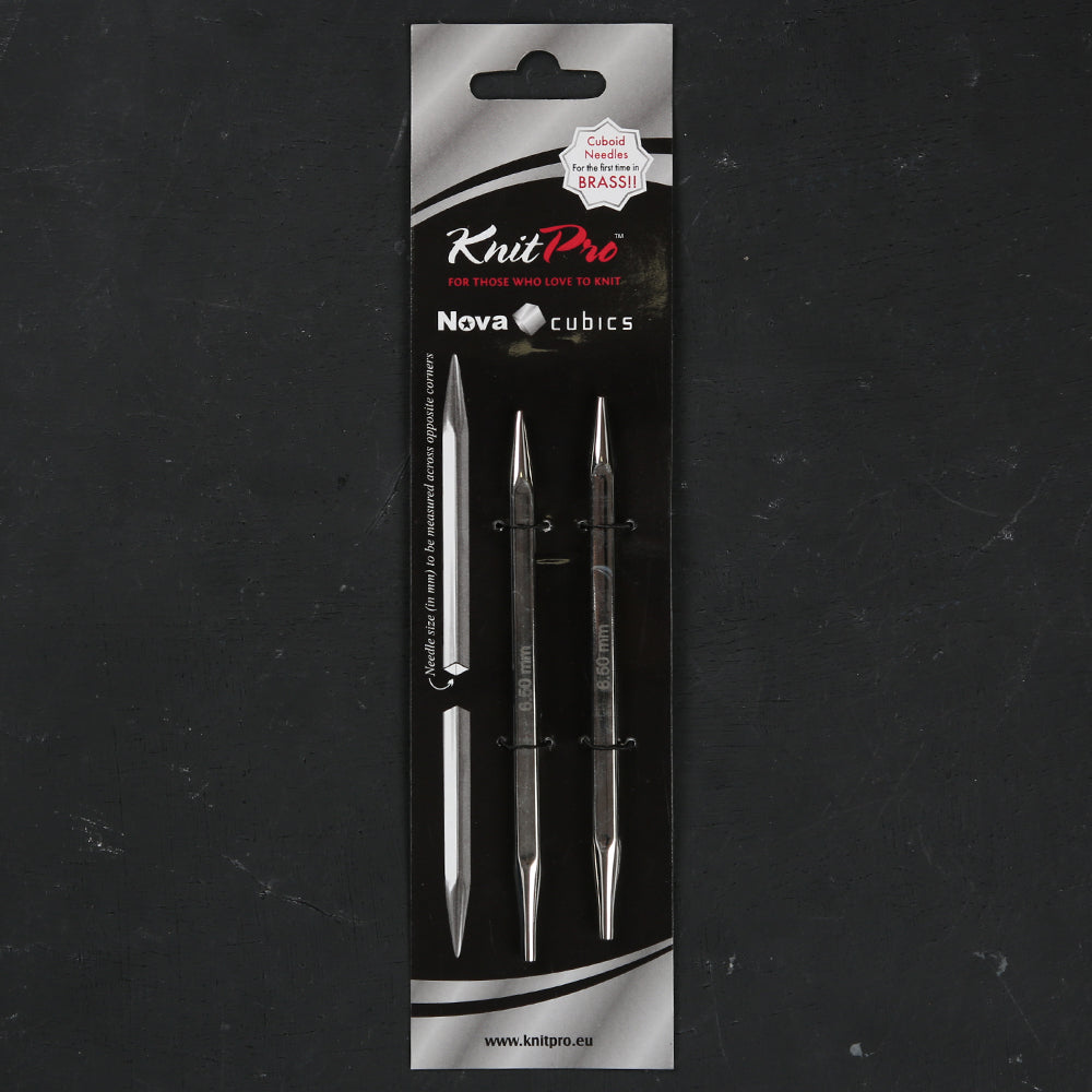 KnitPro Nova Cubics 6.5mm Interchangable Circular Needle Tips - 12326