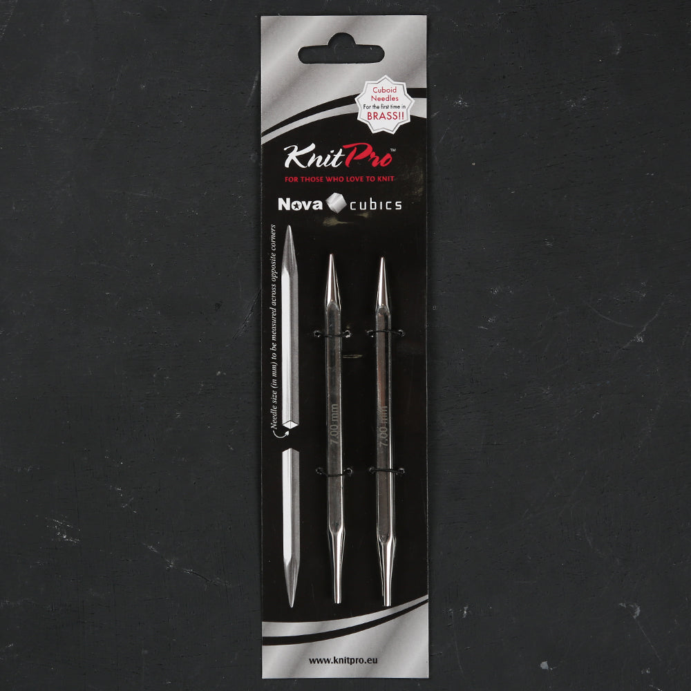 KnitPro Nova Cubics 7mm Interchangable Circular Needle Tips - 12327