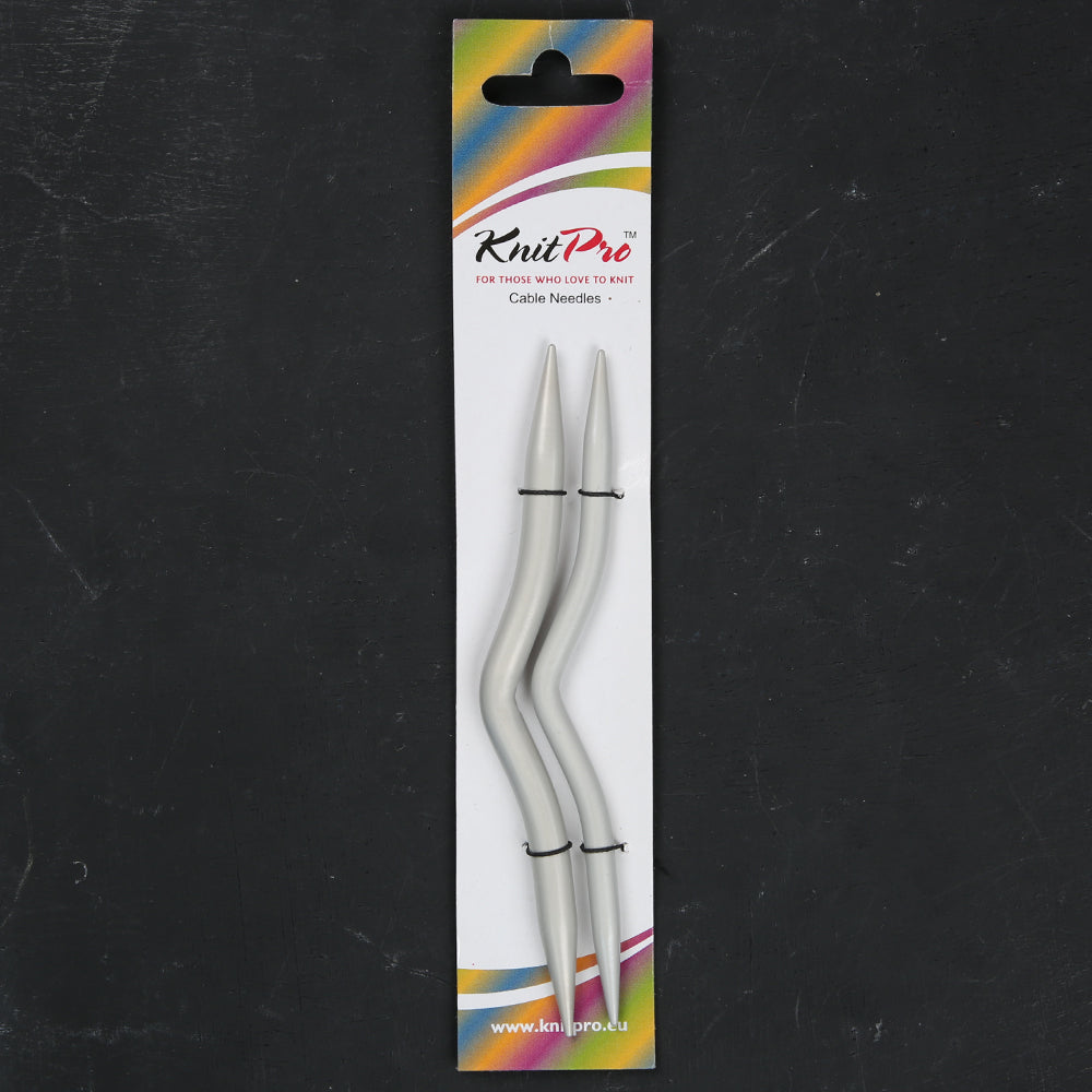 KnitPro 6mm and 8mm Aluminium Cable Needles - 45503