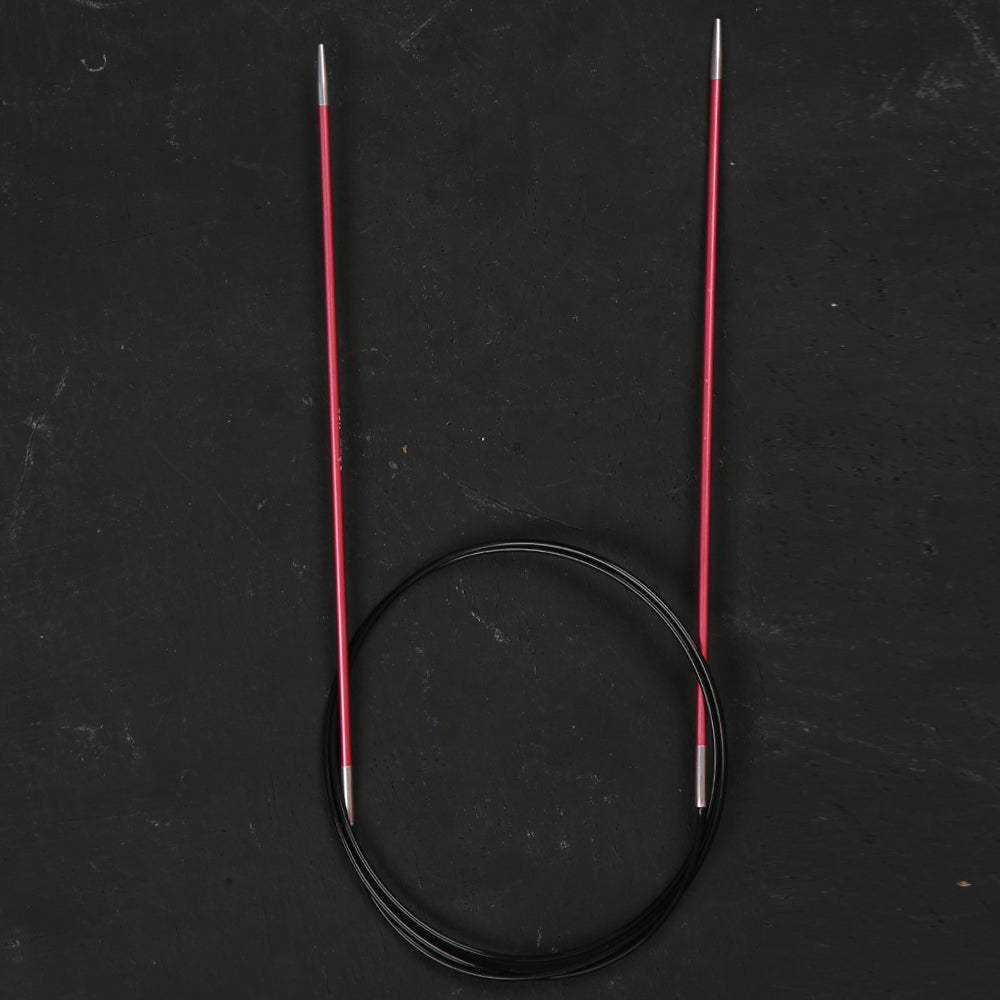 KnitPro Zing 2 Mm 80 Cm Metal Circular Needles, - 47121