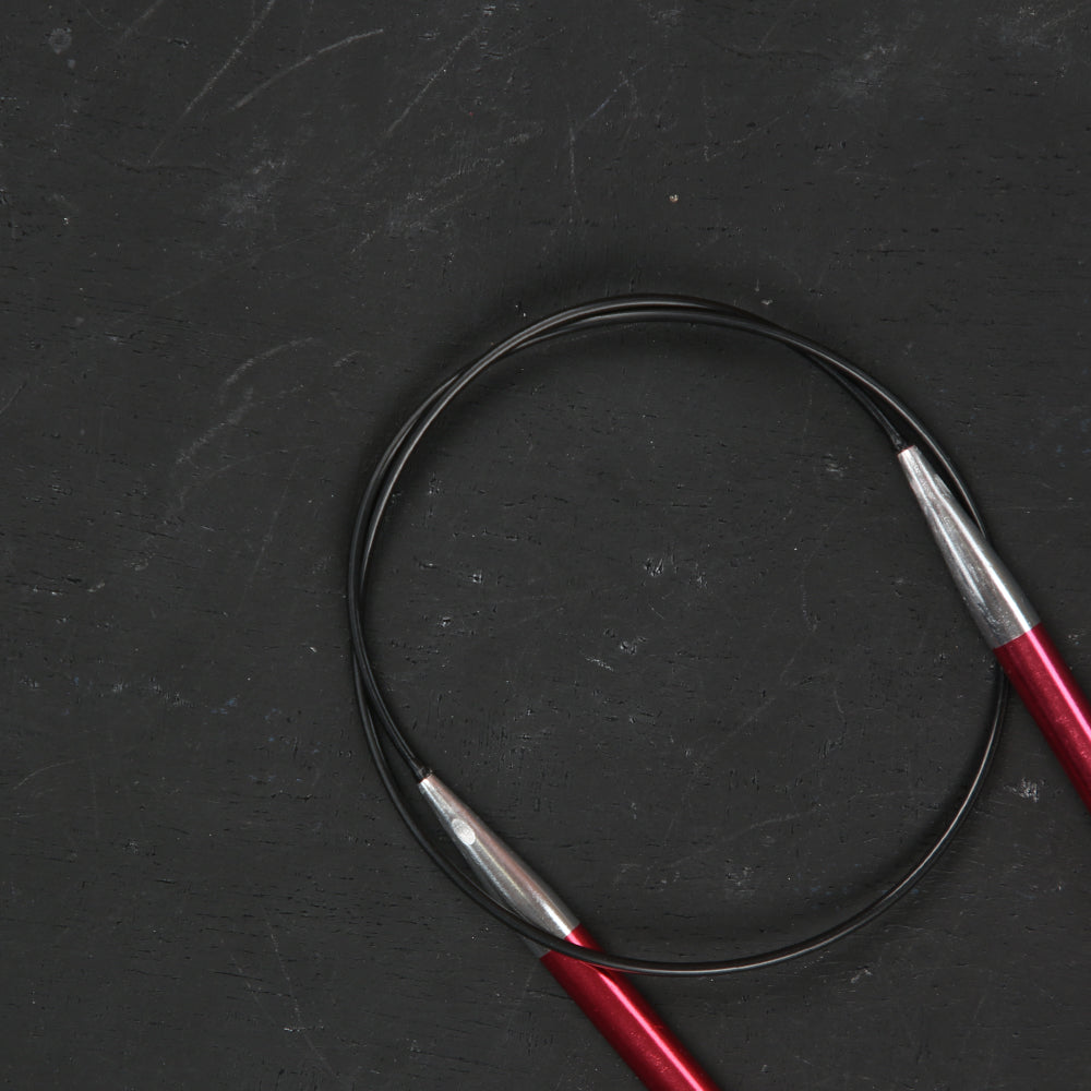 KnitPro Zing 6.5 Mm 60 Cm Metal Circular Needles, - 47104