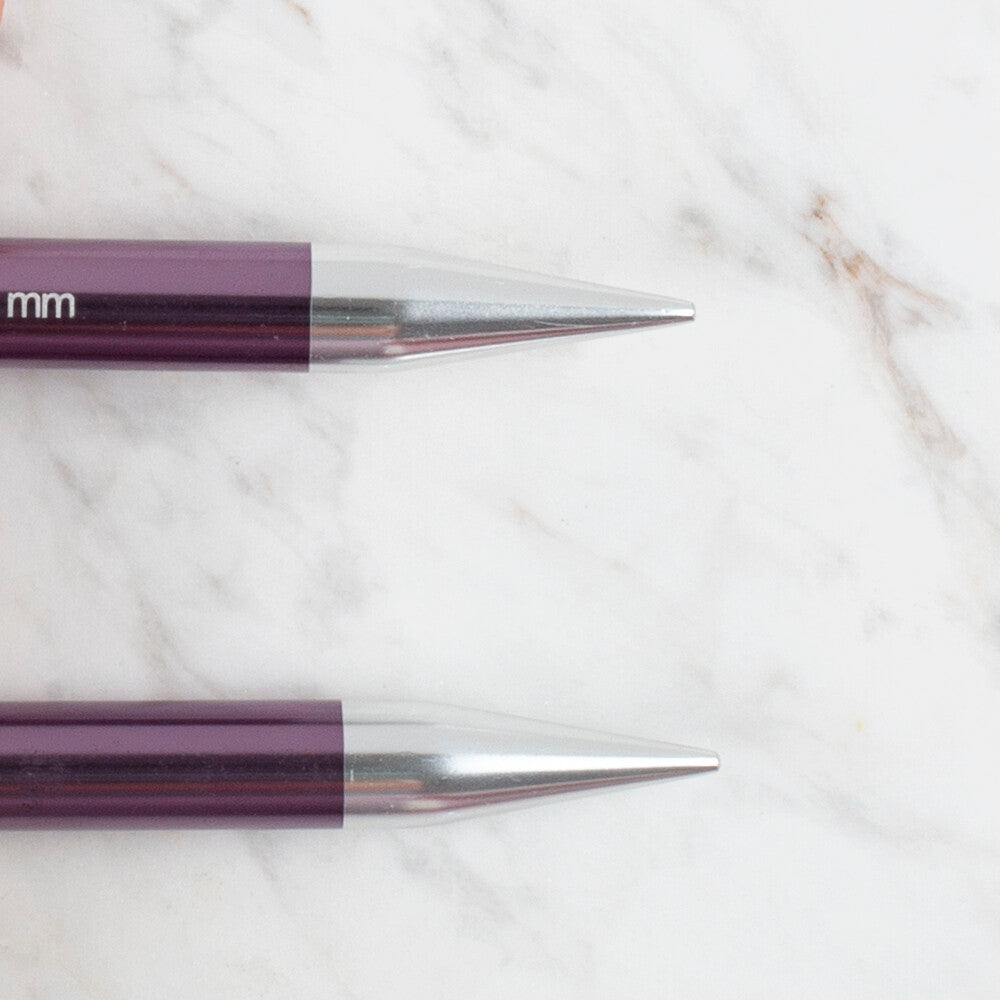 KnitPro Zing 12mm 120 cm Circular Knitting Needle, Purple Velvet - 47199