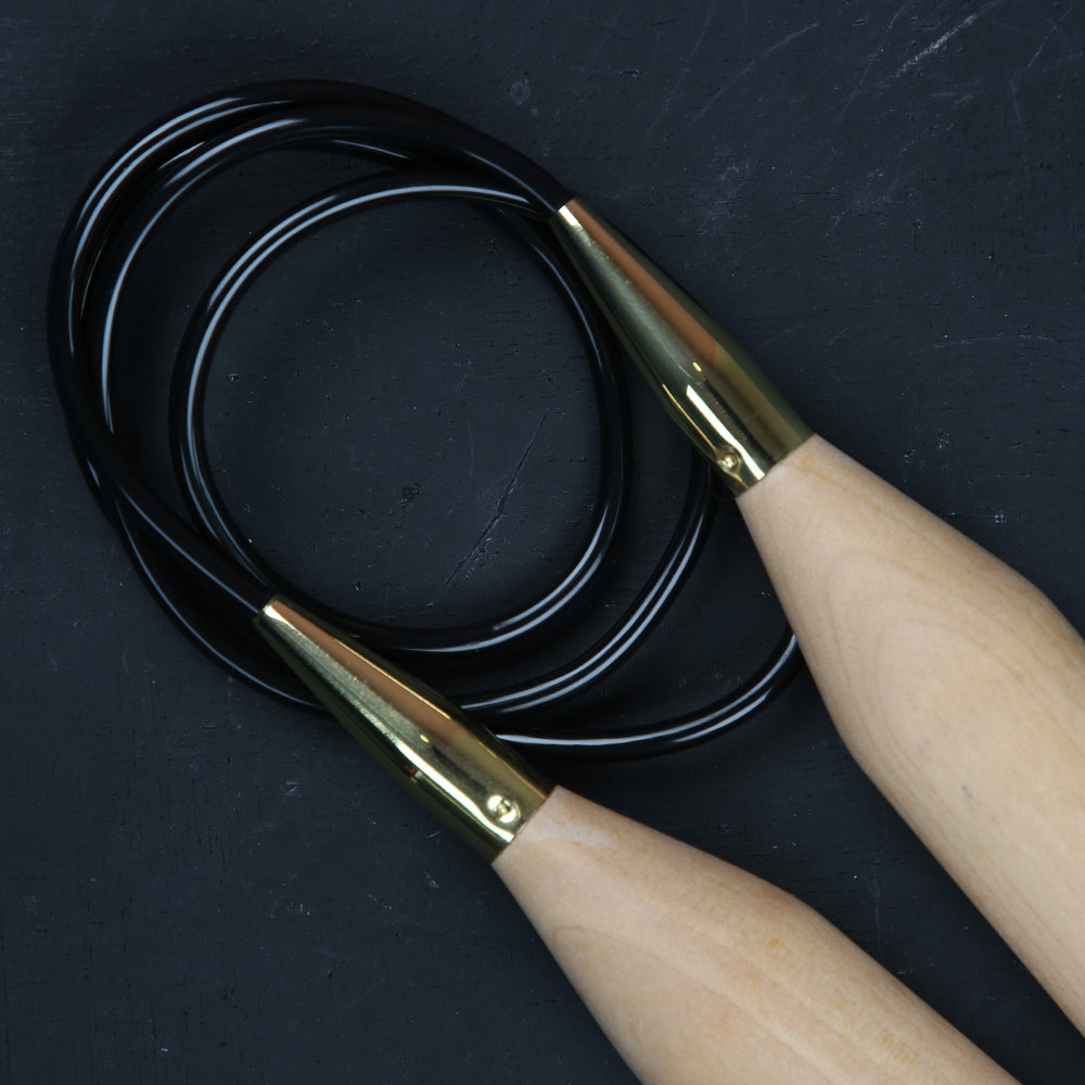 KnitPro Jumbo Birch 30 mm 120 cm Fixed Circular Needle - 35805