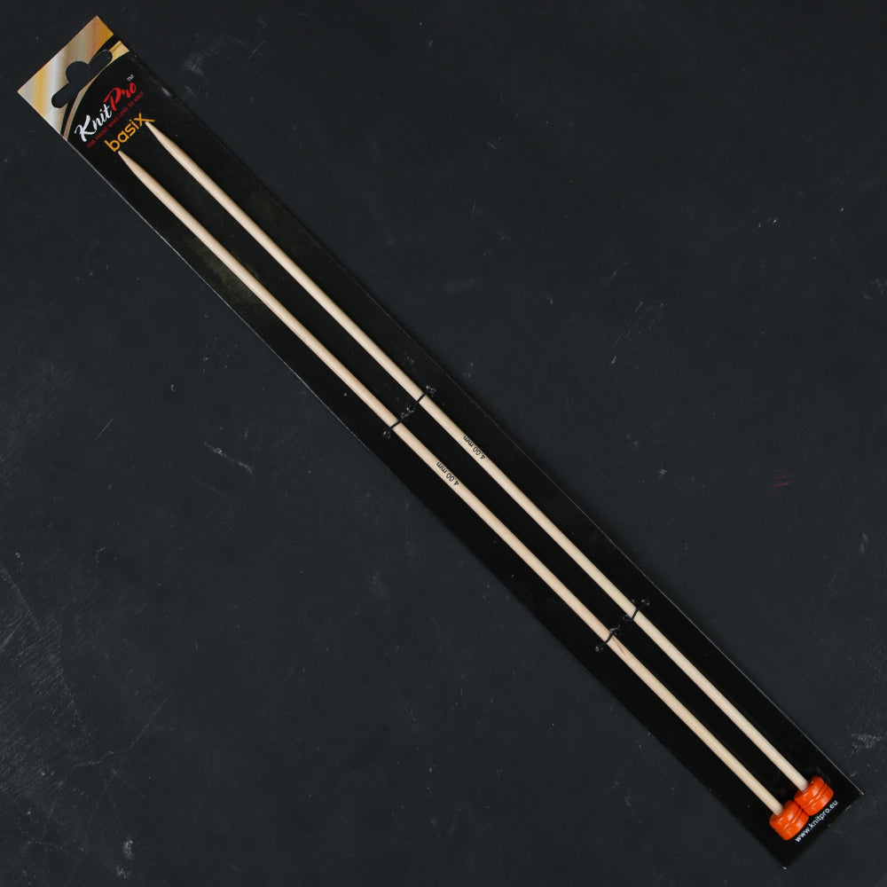 Knitpro Basix Birch 4mm 35 cm Knitting Needle - 35444