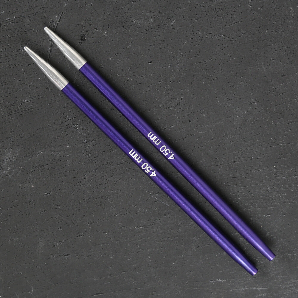 Knitpro Zing 4.50 mm İnterchangeable Needle Purple - 47504