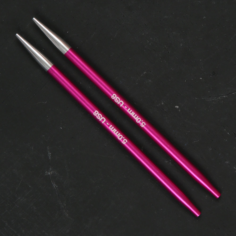 Knitpro Zing 5 mm İnterchangeable Needle Pink - 47505